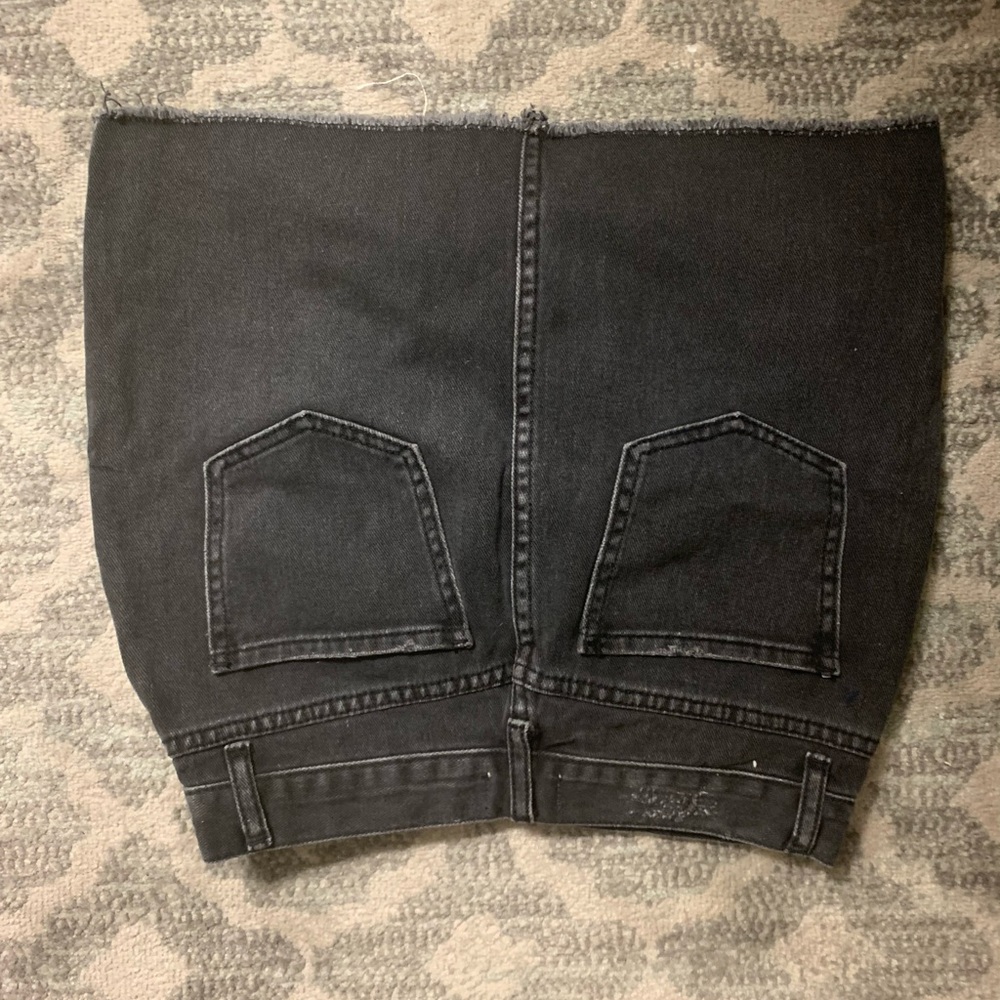 Revolve Superdown Black Skirt - image 2